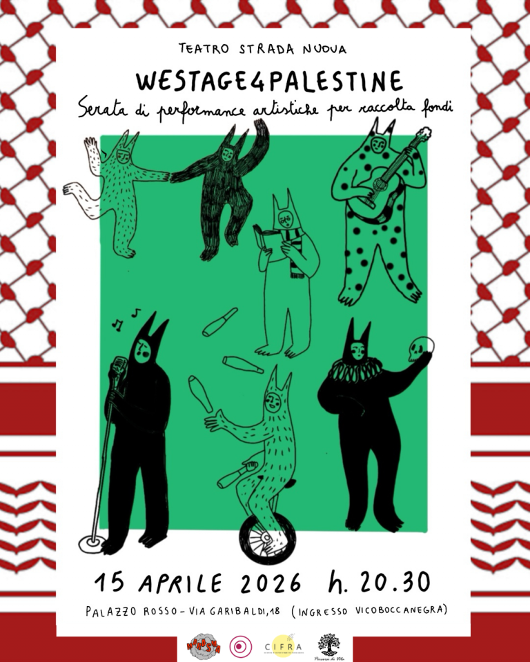 Serata di performance artistiche per la P4lest1n4